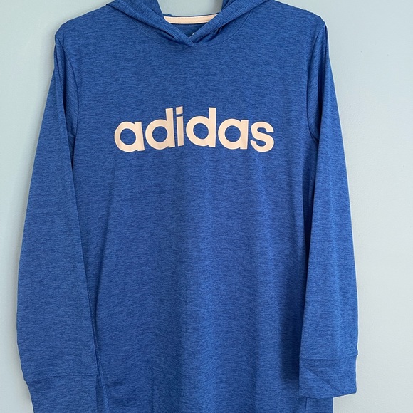 Adidas long sleeve hooded shirt - Picture 1 of 5